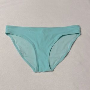 💚 Aerie Aqua/Blue Swim Bikini bottom NWT Large